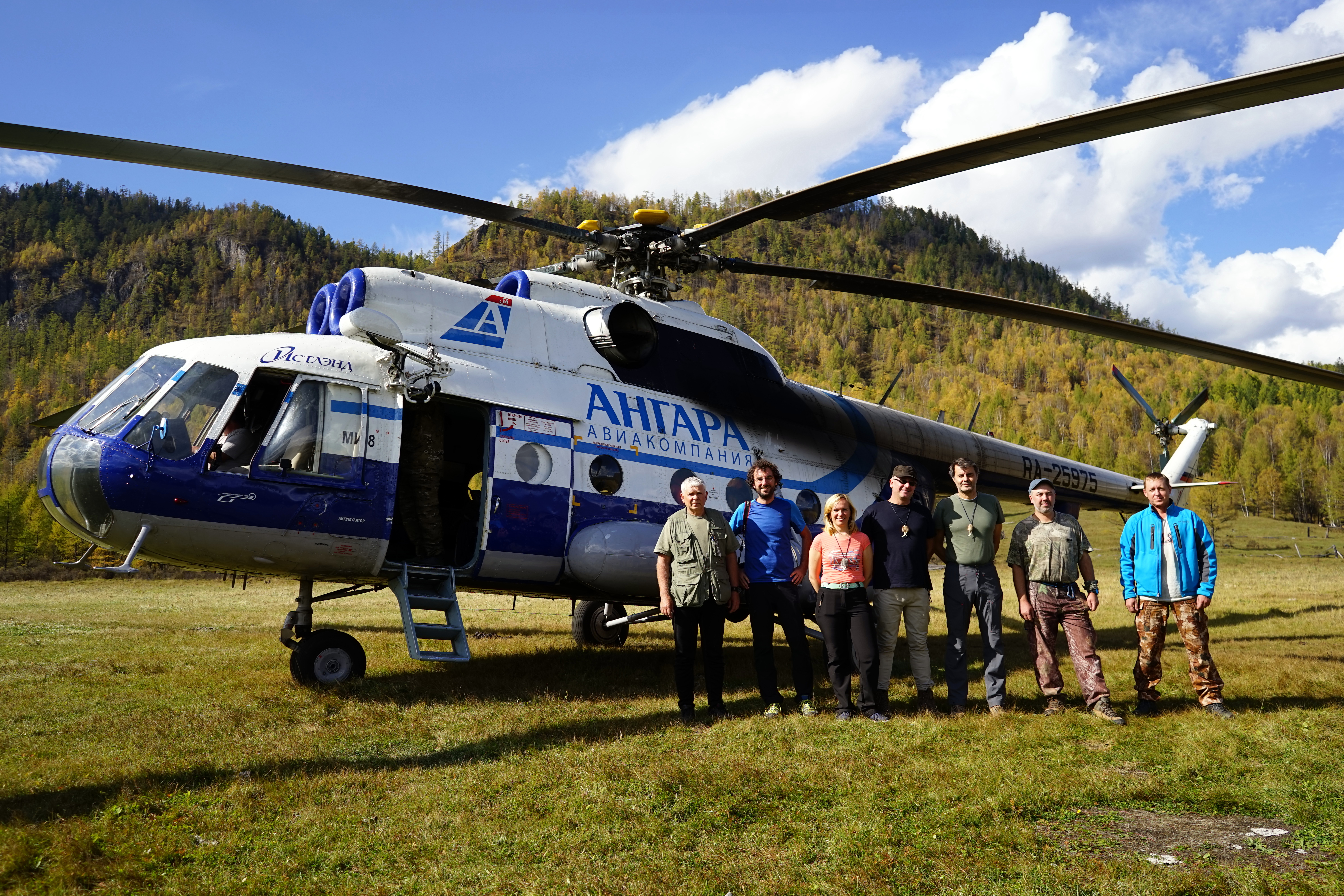 Tofalaria elicottero storico Mi-8 - Russia Trekking